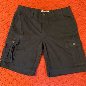 Arizona Jean Co. Brand Men’s Black Cargo Shorts Size 36